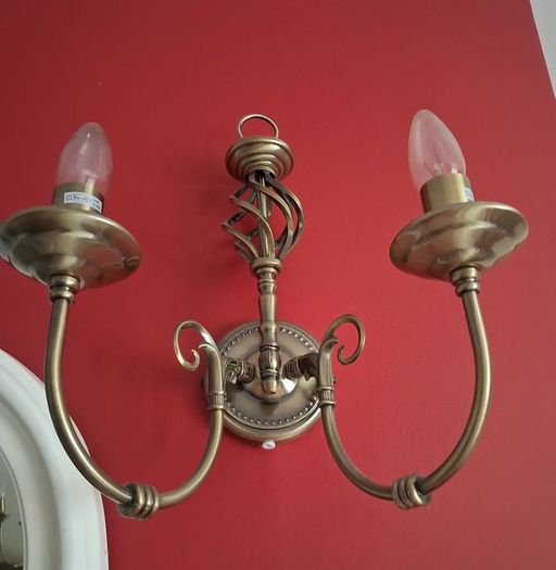 Ceiling light with 2 matching wall lights