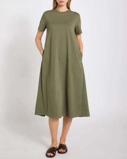 BRAND NEW Cotton Rich Jersey T-shirt Dress: Small  Oversized  Relaxed fit: Small - Suit 8-12