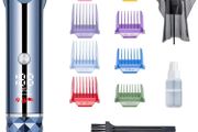 Professional Hair Clipper for Men, Beard Trimmer Professional Cordless Hair Trimmer, LED Display, Self-Sharpening Ceramic Blade, Cuts from 0.8mm to 34mm (FREE POSTAGE)