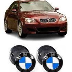 Bmw Emblem Bonnet 82mm + 74mm E36 E46 E39 E38 E90 E61 E60 E61 F10 G30 F30 F31 F3