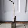 An Early 19th Century Antique Nickel Brass Chinese " Opium " Water Pipe Image 2
