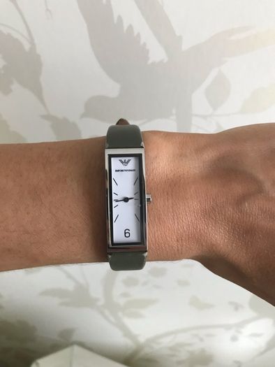 Armani watch with additional replacement strap