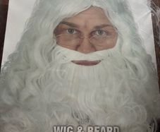 wig white with beard