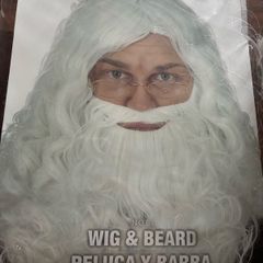 wig white with beard