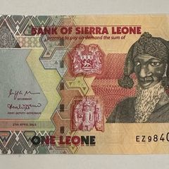 Sierra Leone 1 Leone 2022 Banknote
