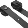 Sliding Barn Door Kit 5FT/152CM Black Heavy Duty Barn Door Sliding Hardware Track Kit for Single Wood Door 76CM Wide Image 6
