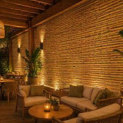 Bamboo Style PVC Wall Panels 0.4 mm 947mm x 503mm