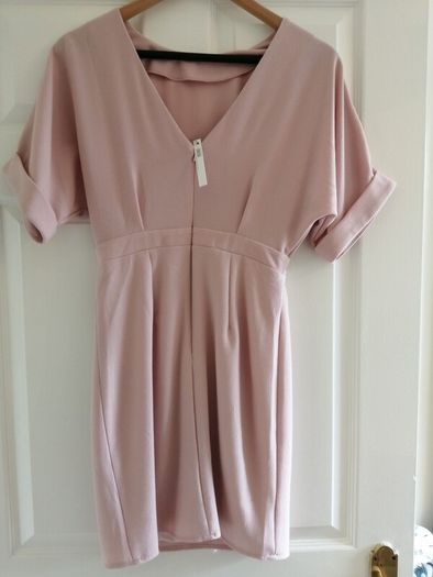 BNWT ASOS Wiggle Dress in Blush