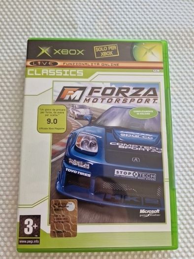Italian Version Brand new game sealed Forza Motorsport 1 Xbox Original games Original