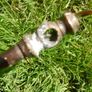 Antique Brass Ceiling Lamp 21" Image 9