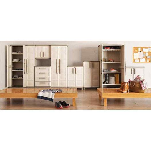 Keter Low Storage Cabinet Excellence XL - Free Delivery Nationwide