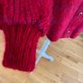 Donegal Design Mohair and Wool Hand Woven Jacket Image 3