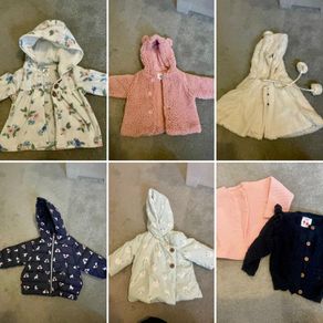 Baby Girl Clothes & Accessories (0-12m) bundle