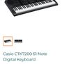 Casio CTK 7200 Piano Keyboard Image 2