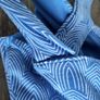 Boden St. Lucia Blue Geometric Print Halter Dress, Size 8 Image 10