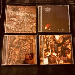 Darkthrone and Necrophagist CDs