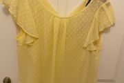 Ladies Yellow Top BNWT size 10