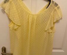 Ladies Yellow Top BNWT size 10