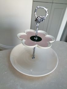 Orla Kiely magnificent bespoke cake stand