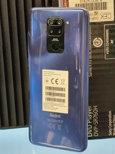 Xiaomi Redmi Note 9 128GB/4GB LTE Dual Sim Unlocked NFC 6,53" Blue Excellent