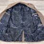 Vinegar Vines Wool Blend Herringbone Blazer Jacket Mens Medium Image 4