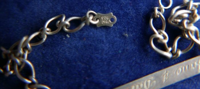 Vintage Sterling Silver hallmarked 925 Bracelet length 7" - 3,6g