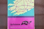 Vintage Bartholomew's map of Cork - Killarney , very good condition