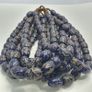 Vintage Handmade Decorated African Style Glass Beads Strands 20 inches Image 5