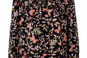 Hobbs Navy Floral Blouse