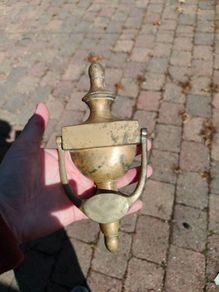 Vintage brass door knocker