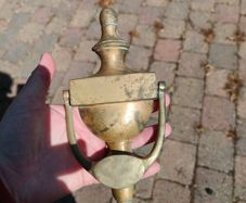 Vintage brass door knocker
