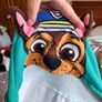 A beautiful towel with a hood puppy patrol from Pampers.  New! Image 4