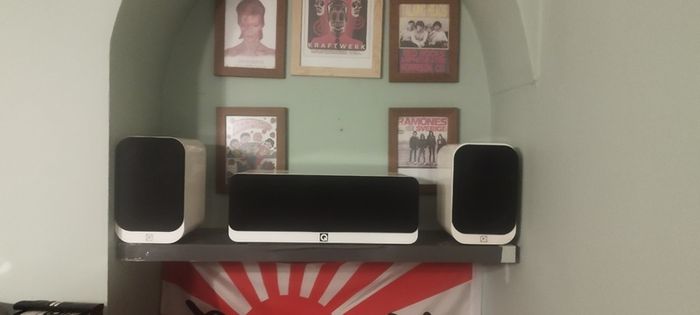 q acoustics speakers bookshelf & center speakers
