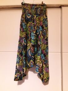 Boho yoga style trousers