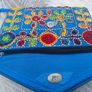 Sutliyan Handmade Blue Canvas Sling Bag Image 4
