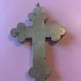 Antique Micro Mosaic Crucifix Image 2