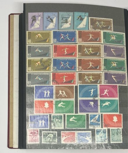 Collection: Poland Stamps mainly used however some mint noted along with some miniature sheets on 38 pages