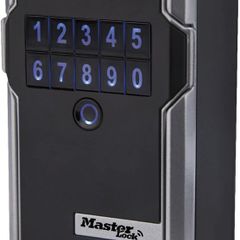 MASTER LOCK Smart Connected Key Safe Wall Mounted, Bluetooth or Combination Lock, Medium 83 x 127 x 59 mm