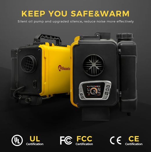 Toolbox style Heater with Power Supply, Timer, Bluetooth App. Latest 2025/2026 model. Silent Pump. (Dublin Stock)