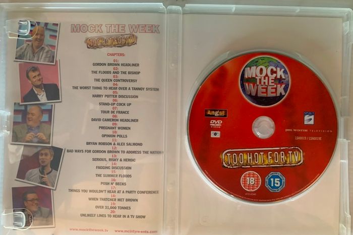 Mock The Week (Too Hot For TV) [DVD TV Boxset][
