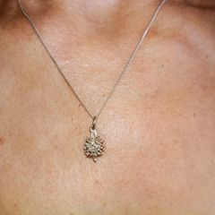 Silver necklace with a hedgehog silver pendant 45cm long chain 925 silver in very good condition with no issues FREE STANDARD POSTAGE INCLUDED