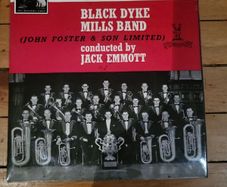Black Dyke Mills Band Extended Play 45 RPM HMV 7EG 8818 Mono 1963