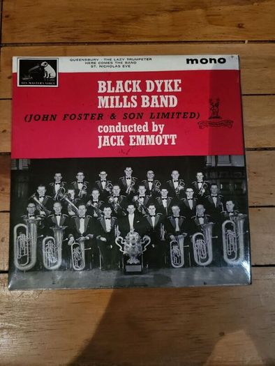 Black Dyke Mills Band Extended Play 45 RPM HMV 7EG 8818 Mono 1963