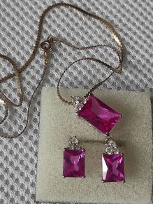 Sterling silver matching set