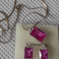 Sterling silver matching set