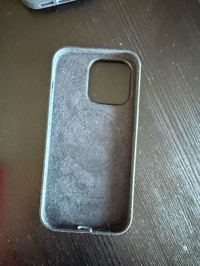 Bundle of 5 iPhone 14 Pro cases silicone and leather