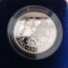 1994 Alderney Silver Proof Coin