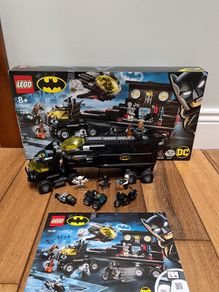LEGO 76160 Mobile Bat Base Set 100% Complete w/ Instructions & Figs