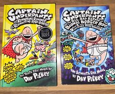 2 x Captain Underpants 3E for both books
