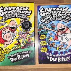 2 x Captain Underpants 3E for both books